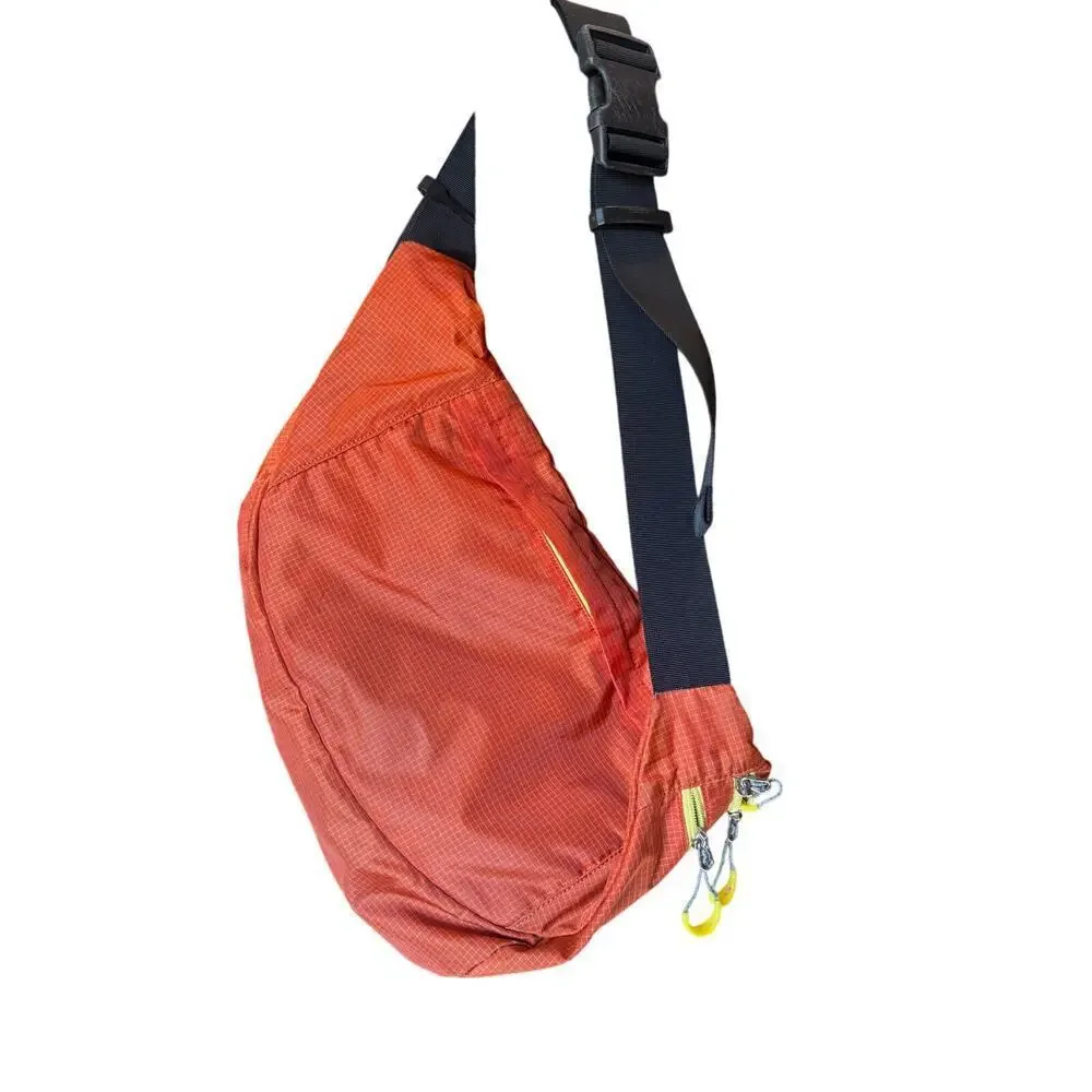 Maleroads Orange Crossbody Sling Bag Travel Chest Pack Lightweight